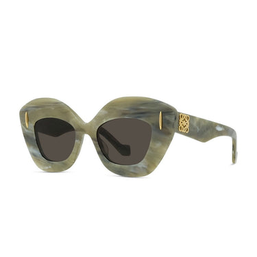 Loewe Anagram Zielony Cat Eye Okulary Przeciwsłoneczne