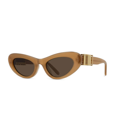 Loewe Slim Marrone Ovale Okulary Przeciwsłoneczne