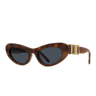 Loewe Slim Marrone Ovale Okulary Przeciwsłoneczne