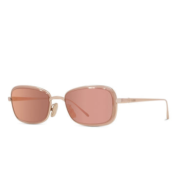 Loewe Anagram Różowy Geometryczne Okulary Przeciwsłoneczne