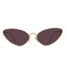 Loewe Signature Oro Cat-Eye Occhiali da Sole