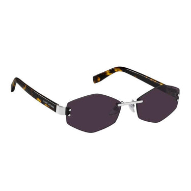Marc Jacobs Okulary Przeciwsłoneczne MARC 496/S AIR GME Brązowy/Fioletowy Damskie z Łańcuszkiem 4