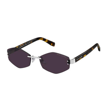 Marc Jacobs Okulary Przeciwsłoneczne MARC 496/S AIR GME Brązowy/Fioletowy Damskie z Łańcuszkiem 5