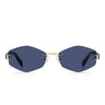 Marc Jacobs Occhiali da Sole MARC 496/S AIR LKS Marrone/Blu Donna Con Catenina