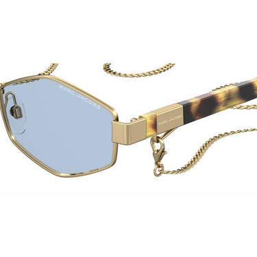 Marc Jacobs Okulary Przeciwsłoneczne MARC 496/S 013/KU Złoty/Niebieski Damskie