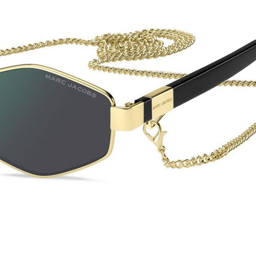 Marc Jacobs Okulary Przeciwsłoneczne MARC 496/S PEF Złote/Zielone Damskie