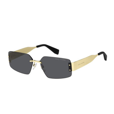Marc Jacobs Okulary Przeciwsłoneczne MARC 875 N S RHL Złoto Czarny Unisex Z Łańcuszkiem 3