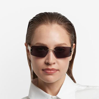 Marc Jacobs Okulary Przeciwsłoneczne MARC 875/S PEF Złoto/Zielony Unisex 7
