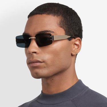 Marc Jacobs Okulary Przeciwsłoneczne MARC 875/S LKS Złoto/Niebieski Unisex 5