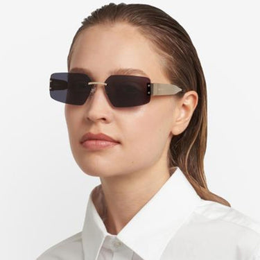 Marc Jacobs Okulary Przeciwsłoneczne MARC 875/S LKS Złoto/Niebieski Unisex 6