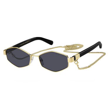 Marc Jacobs Okulary Przeciwsłoneczne MARC 496/S J5G Złoty/Ciemnoszary Damskie 2