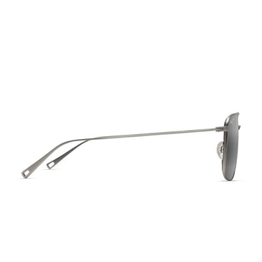 Maui Jim Okulary Przeciwsłoneczne AEKO 886-17 Srebrne/Szare Lustro Unisex Polaryzowane