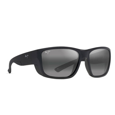 Maui Jim Okulary Przeciwsłoneczne AMBERJACK 896-02 Czarne/Szare Unisex Polaryzowane