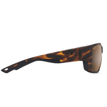 Maui Jim Okulary Przeciwsłoneczne AMBERJACK H896-10 Żółwio-brązowy/Jasnobrązowy Unisex Polaryzowane