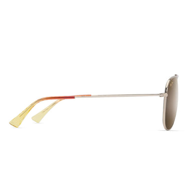 Maui Jim Okulary Przeciwsłoneczne HAUOLI H665-16B Złoty/Brązowy Unisex Polaryzacyjne