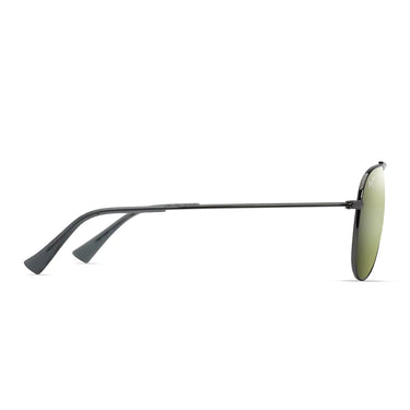 Maui Jim Okulary Przeciwsłoneczne HAUOLI HT665-17A Czarny/Zielony Unisex Polaryzacyjne