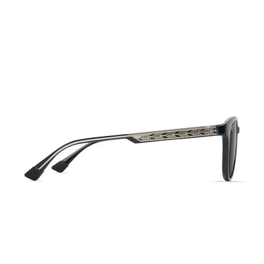 Maui Jim Okulary Przeciwsłoneczne HIEHIE GS636-14 Czarne/Szare Unisex Polaryzacyjne