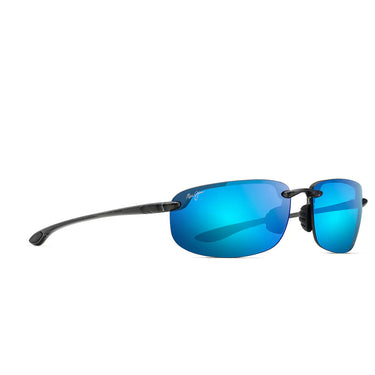 Maui Jim Okulary Przeciwsłoneczne HO'OKIPA B407-11 Czarny/Niebieski Lustro Unisex Polaryzacyjne