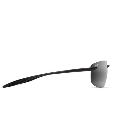 Maui Jim Okulary Przeciwsłoneczne HO'OKIPA ULTRA 676-02 Czarny Połysk/Szary Unisex Polaryzacyjne