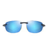 Maui Jim Occhiali da Sole HO'OKIPA ULTRA AF B677-03B MJ0677SA 006 Blu Giallo Blu Hawaii Unisex Polarizzati 