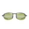 Maui Jim Occhiali da Sole HO'OKIPA ULTRA HTP676-14 MJ0676S 019 Grigio Opaco Verde Ht Fotocromatica Unisex Polarizzati 