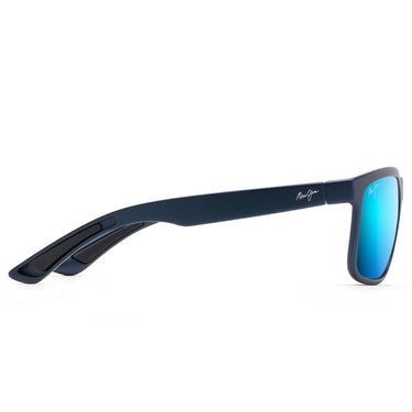 Maui Jim Okulary Przeciwsłoneczne HUELO B449-03 Matowy Niebieski/Niebieski Unisex Polaryzowane