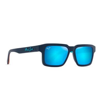 Maui Jim Okulary Przeciwsłoneczne KAHIKO B635-03 Niebieski/Niebieski Unisex Polaryzowane