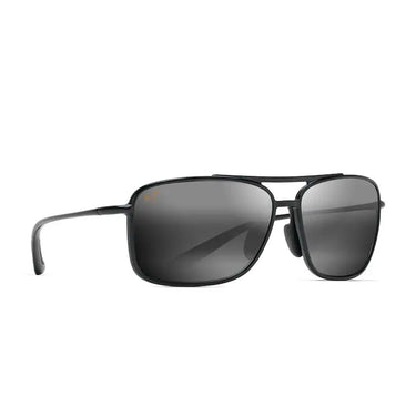 Maui Jim Okulary Przeciwsłoneczne KAUPO GAP 437-02 Czarny/Szary Unisex Polaryzowane
