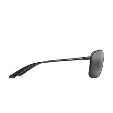 Maui Jim Okulary Przeciwsłoneczne KAUPO GAP 437-02 Czarny/Szary Unisex Polaryzowane