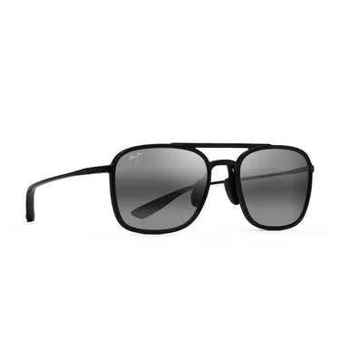 Maui Jim Okulary Przeciwsłoneczne KEOKEA 447-02 Czarny/Szary Unisex Polaryzowane