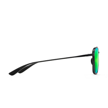Maui Jim Okulary Przeciwsłoneczne KEOKEA GM447-11 Czarny/Zielony Unisex Polaryzacyjne