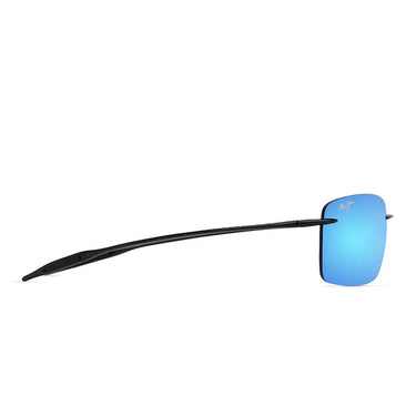 Maui Jim Occhiali da Sole LIGHTHOUSE B423-02 MJ0422S 040 Nero Lucido Blu Hawaii Unisex Polarizzati 3