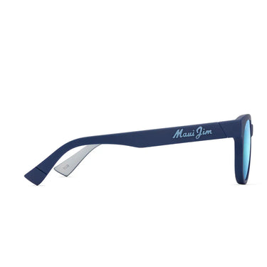Maui Jim Okulary Przeciwsłoneczne MAOLI B668-03 Niebieskie/Niebieskie Lustro Unisex Polaryzowane