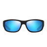 Maui Jim Okulary Przeciwsłoneczne MAUKELE MJ0682S 003 Czarny/Niebieski Lustrowane Unisex Polaryzacyjne