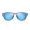 Maui Jim Occhiali da Sole MELEMELE B597-14 MJ0597S 004 Grigio Trasparente Opaco Blu Hawaii Unisex Polarizzati 