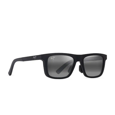 Maui Jim Occhiali da Sole MOAKA 341-02 MJ0341S-001 Nero Opaco Grigio Neutro Unisex Polarizzati 2