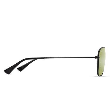 Maui Jim Okulary Przeciwsłoneczne NAAUAO HT675-02 Czarny/Zielony Unisex Polaryzacyjne