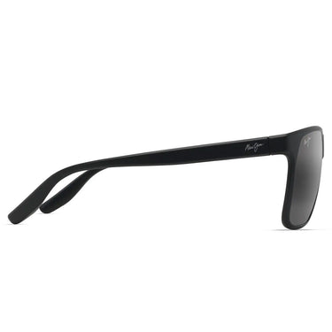 Maui Jim Okulary Przeciwsłoneczne PAILOLO 603-02 Czarny Połysk/Szary Unisex Polaryzacyjne