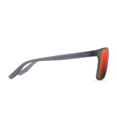 Maui Jim Okulary Przeciwsłoneczne PAILOLO RM603-14 Szare/Czerwone Unisex Polaryzacyjne