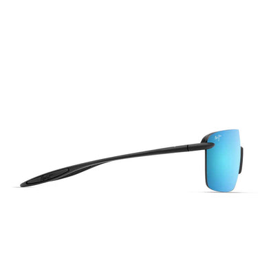 Maui Jim Okulary Przeciwsłoneczne PALULU B680-02 Czarny/Niebieski Lustrzany Unisex Polaryzacyjne