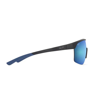 Maui Jim Occhiali da Sole PALUNA B595-02A MJ0595S 003 Nero Opaco Blu Hawaii Unisex Polarizzati  3