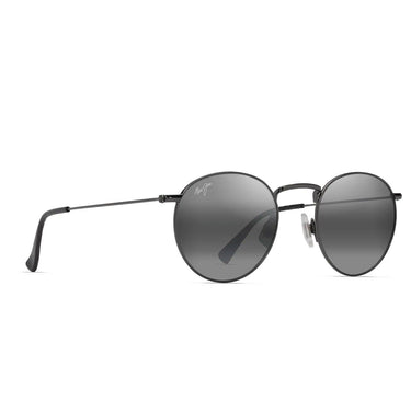 Maui Jim Okulary Przeciwsłoneczne PUKAUA 667-17A Czarne/Szare Unisex Polaryzowane