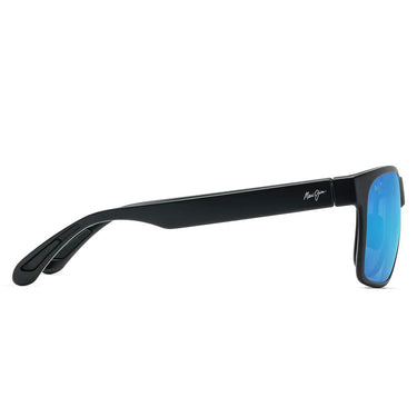 Maui Jim Okulary Przeciwsłoneczne RED SANDS B432-2M Czarny/Niebieski Lustro Unisex Polaryzowane