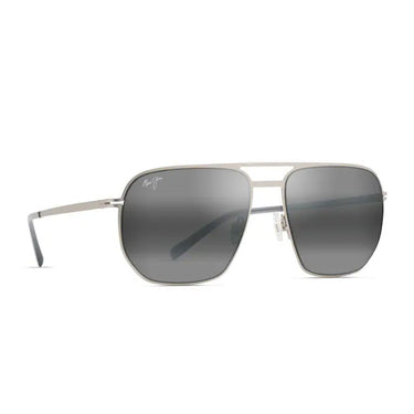 Maui Jim Okulary Przeciwsłoneczne SHARKS COVE MJ0605S 001 Tytan/Szary Neutralny Unisex Polaryzowane 2