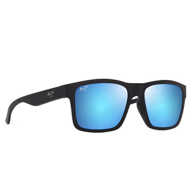 Maui Jim Okulary Przeciwsłoneczne THE FLATS B897-02B Czarny/Niebieski Unisex Polaryzacyjne