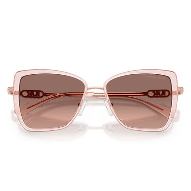 Michael Kors Occhiali da Sole MK1178 310113 Sea Island Rosa Trasparente Grigio Sfumato Donna 5