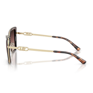 Michael Kors Occhiali da Sole MK1178 4031E2 Sea Island Luggage Tortoise Marrone Sfumato Donna 3