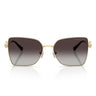 Michael Kors Occhiali da Sole MK1186 10148G Patra Oro Chiaro Grigio Sfumato Donna 