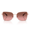 Michael Kors Occhiali da Sole MK1186 110811 Patra Oro Rosé Marrone Sfumato Donna 