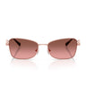 Michael Kors Occhiali da Sole MK1187 110811 Andros Oro Rosé Marrone Sfumato Donna 